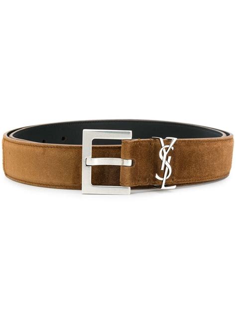 ysl brown belt